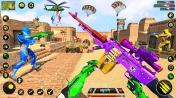 Fps робот стрелялки - Контртеррористическая игра - скриншот 1