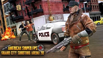 FPS Sniper 3D Gun Shooter Free Fire: стрелялки - скриншот 2