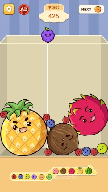 Fruit Merge: Juicy Drop Game - скриншот 1