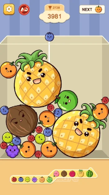 Fruit Merge: Juicy Drop Game - скриншот 5