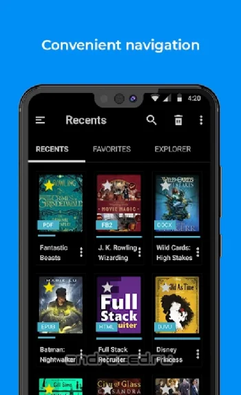 FullReader - читалка книг - скриншот 1