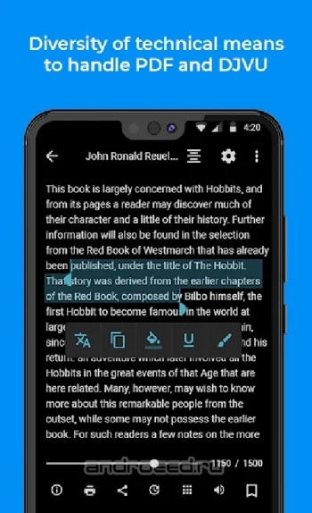 FullReader - читалка книг - скриншот 4