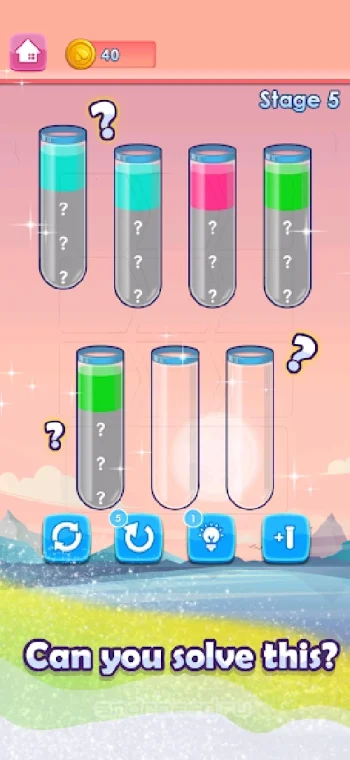 Fun Water Sorting - скриншот 2