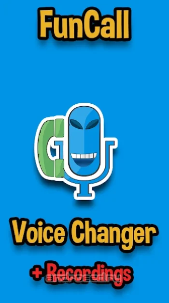 Funcalls - Voice Changer & Rec - скриншот 1