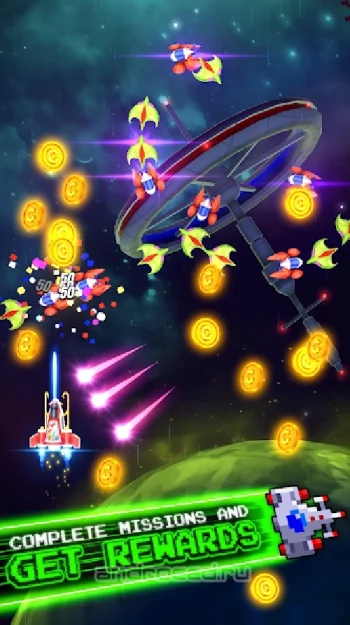 Galaga Wars - скриншот 4