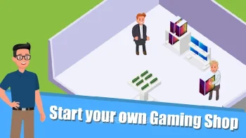Gaming Shop Tycoon - Idle Shopkeeper Tycoon Game - скриншот 2
