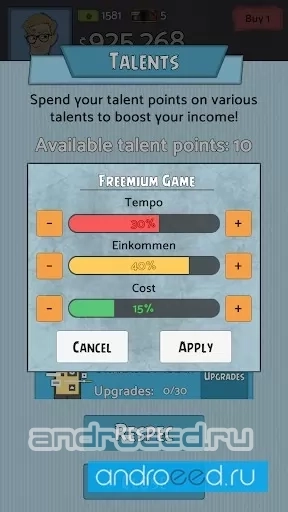 Geeks vs Gangsters - Idle Game - скриншот 1