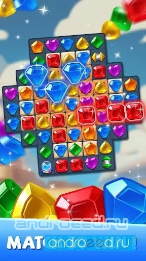 Gems Matcher - Match 3 Game - скриншот 1