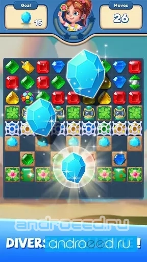 Gems Matcher - Match 3 Game - скриншот 3