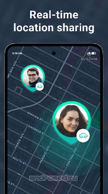 GeoZilla – семейный локатор. GPS трекер - скриншот 1