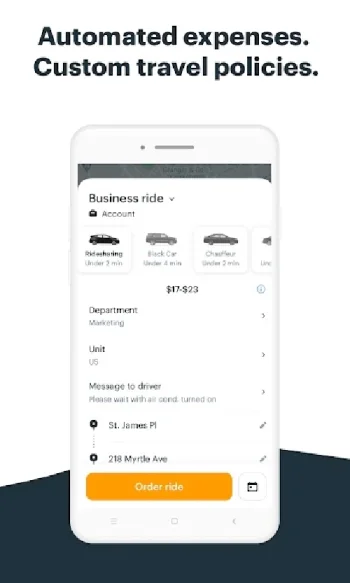 Gett - заказ такси - скриншот 3