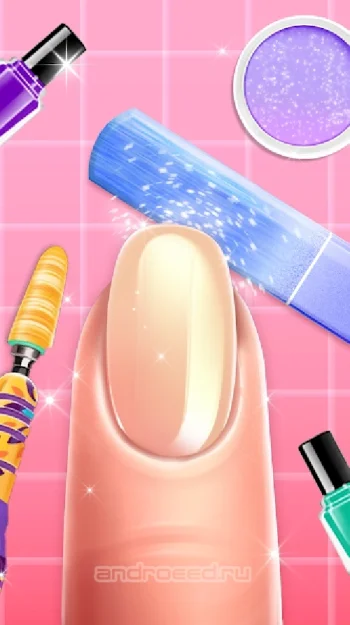 Girls Nail Salon - Nail Games - скриншот 4