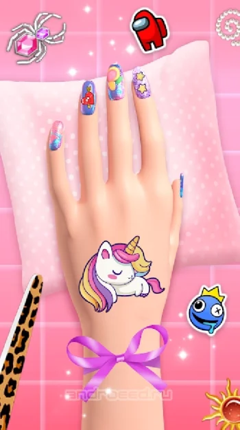 Girls Nail Salon - Nail Games - скриншот 5