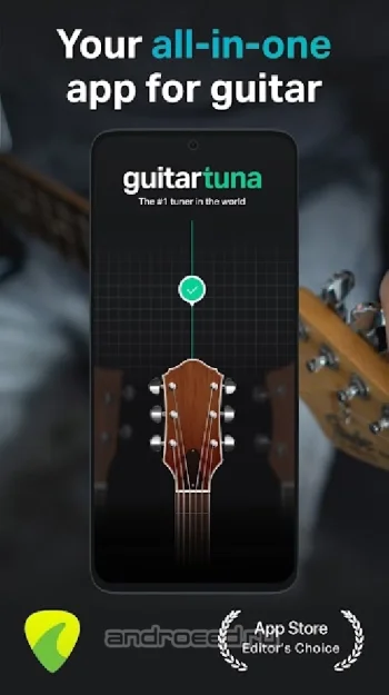 Гитарный тюнер - Guitar Tuna - скриншот 1