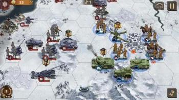 Glory of Generals 3 - ww2 Strategy Game - скриншот 2