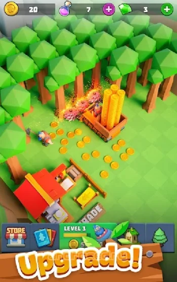 Gold Valley - Idle Lumber Inc - скриншот 2