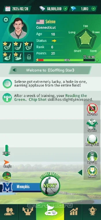 Golf Rising Star - скриншот 1