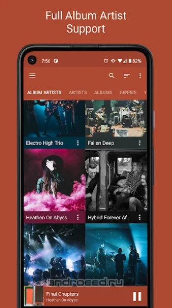 GoneMAD Music Player - скриншот 4