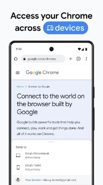 Google Chrome: быстрый браузер - скриншот 5