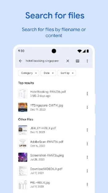 Google Files - скриншот 3