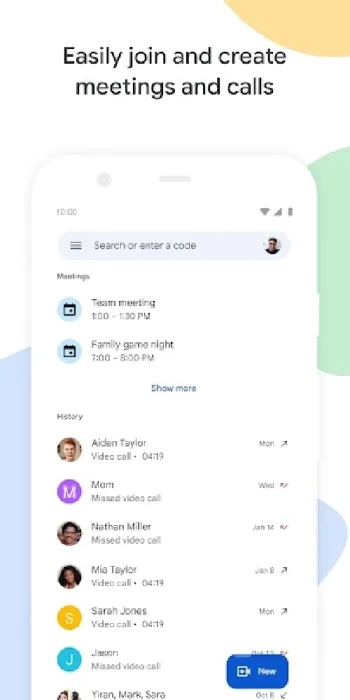 Google Meet - скриншот 1