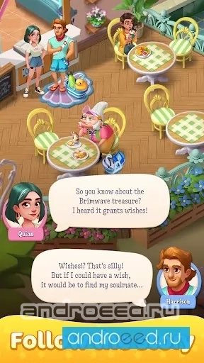 Gossip Harbor:Merge Game - скриншот 2