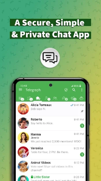 Graph Messenger - скриншот 1