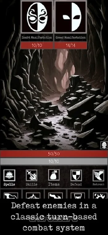 Grim Quest - Old School RPG - скриншот 2