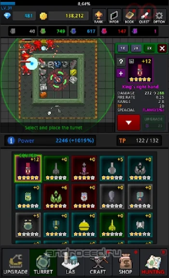 Grow Turret - Idle Clicker Defense - скриншот 3