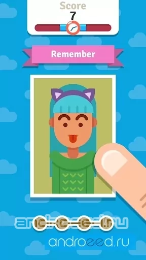 Guess Face - Endless Memory Training Game - скриншот 2