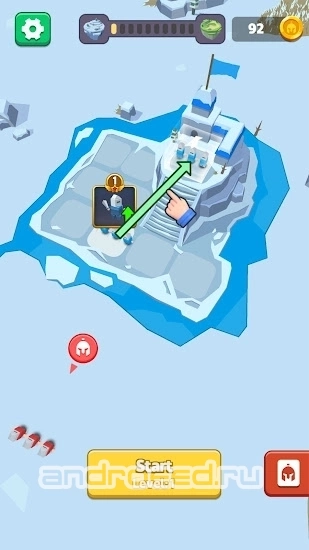 Guild Defense: Island War Game - скриншот 1
