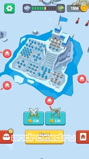 Guild Defense: Island War Game - скриншот 2