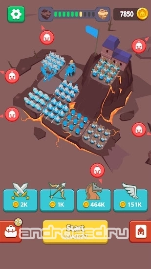 Guild Defense: Island War Game - скриншот 4