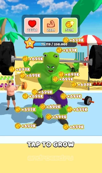 Gym Idle Clicker: Fitness Hero - скриншот 3