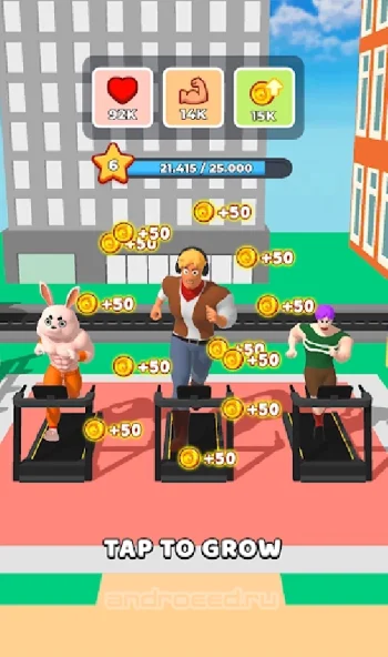 Gym Idle Clicker: Fitness Hero - скриншот 4