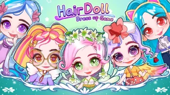 Hair Doll Dress Up Game - скриншот 1