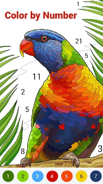 Happy Color – лучшие картинки-раскраски по номерам - скриншот 1