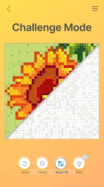 Happy Pixel Puzzle: бесплатная игра-раскраска - скриншот 1