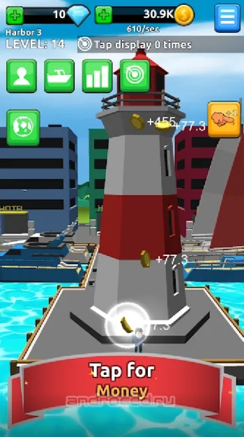 Harbor Tycoon Clicker - скриншот 3