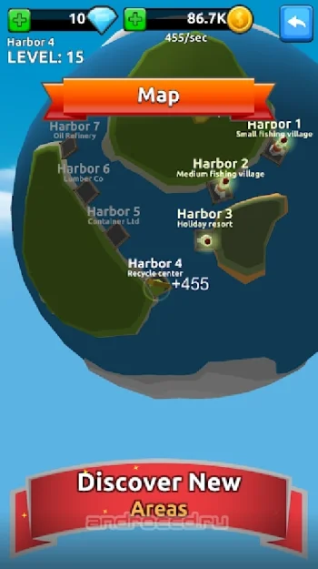 Harbor Tycoon Clicker - скриншот 5