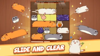 Haru Cats: Slide Block Puzzle - скриншот 1