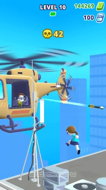Helicopter Escape 3D - Вертолетный шутер - скриншот 2