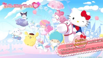 Hello Kitty World 2 Sanrio Kawaii Theme Park Game - скриншот 1