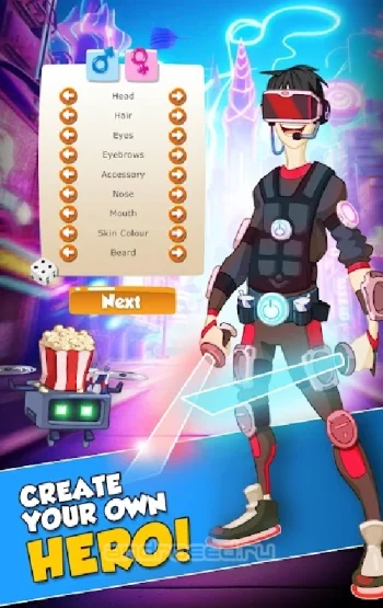 Hero Zero Multiplayer RPG - скриншот 1