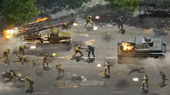 Heroes of War: стратегии,война - скриншот 1