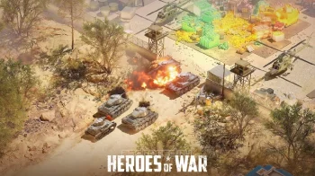 Heroes of War: стратегии,война - скриншот 2