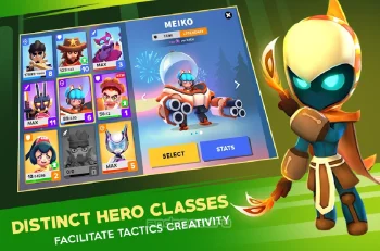 Heroes Strike Offline - MOBA & Battle Royale - скриншот 3