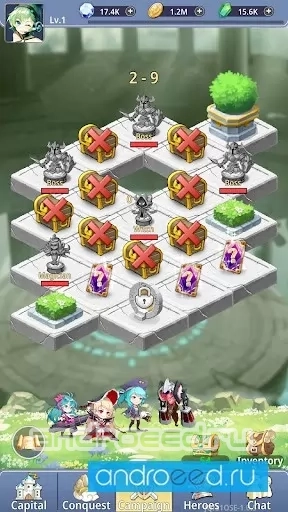 Heroes Town - Trade all items - скриншот 1