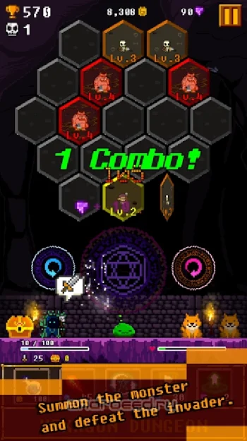 Hexagon Dungeon - скриншот 2