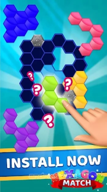 Hexagon Match - скриншот 4